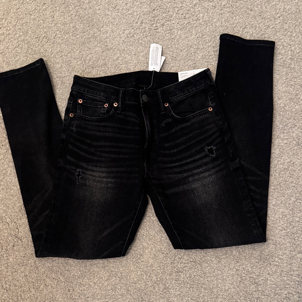 American Eagle Men’s skinny Black Jeans